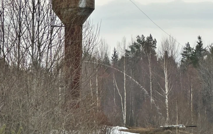 В Маловишерском районе появилась «писающая» водонапорная башня В Маловишерском районе появилась «писающая» водонапорная башня